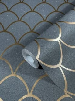 Tapete Vlies Geometrie Bögen Glitzer Anthrazit 32721 6 Tapete Vlies Geometrie Bögen Glitzer Anthrazit 32721 -A.S. Creation Verkaufsgeschäft Tapete Vlies Geometrie Boegen Glitzer anthrazit 32721 63208528 3