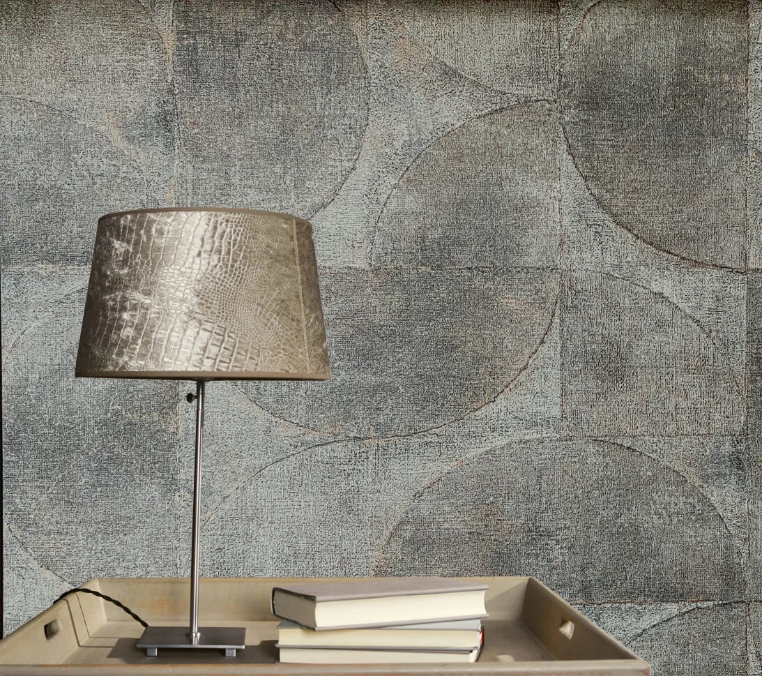 Tapete Vlies Grafisch Metallic Patina Grau Kupfer 32823 5 Tapete Vlies Grafisch Metallic Patina Grau Kupfer 32823 – Bild 5