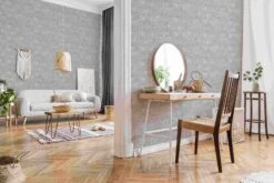 Tapete Vlies Kacheln Vintage Grau Weiß Silber 37391-2 8 Tapete Vlies Kacheln Vintage Grau Weiß Silber 37391-2 -A.S. Creation Verkaufsgeschäft Tapete Vlies Kacheln Vintage grau weiss silber 37391 2 63202473