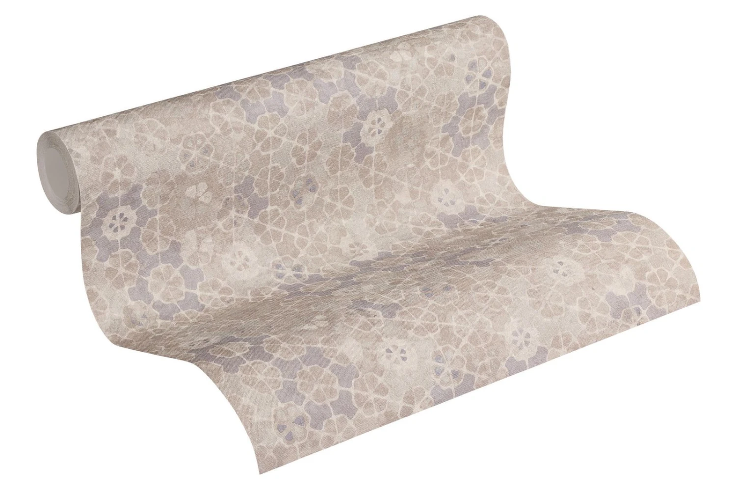 Tapete Vlies Kacheln Vintage Grau Weiß Silber 37391-2 1 Tapete Vlies Kacheln Vintage Grau Weiß Silber 37391-2