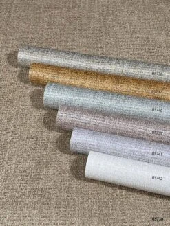 Tapete Vlies Meliert Textil Grau Metallic 85741 -A.S. Creation Verkaufsgeschäft Tapete Vlies Meliert Textil grau Metallic 85741 63210244 2