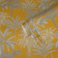 A.S. Creation Tapete Vlies Michalsky Floral Palmen Gelb Grau 37983-3 -A.S. Creation Verkaufsgeschäft Tapete Vlies Michalsky Floral Palmen gelb grau 37983 3 63208869 1