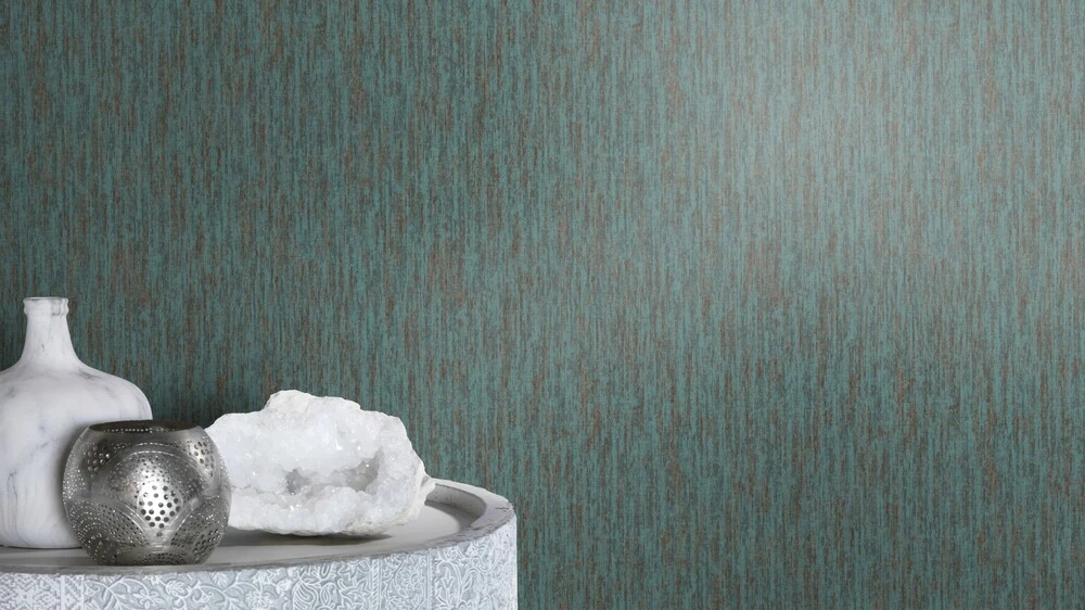 Tapete Vlies Natur Struktur Muster Türkis Rasch 704235 4 Tapete Vlies Natur Struktur Muster Türkis Rasch 704235 – Bild 4
