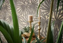 Tapete Vlies Palme Blätter Grau Gold Metallic 37861-1 -A.S. Creation Verkaufsgeschäft Tapete Vlies Palme Blaetter grau gold Metallic 37861 1 63206692 2