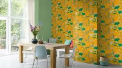 Tapete Vlies Rasch Blätter Vögel Gelb Grün 539448 -A.S. Creation Verkaufsgeschäft Tapete Vlies Rasch Blaetter Voegel gelb gruen 539448 63208795 2