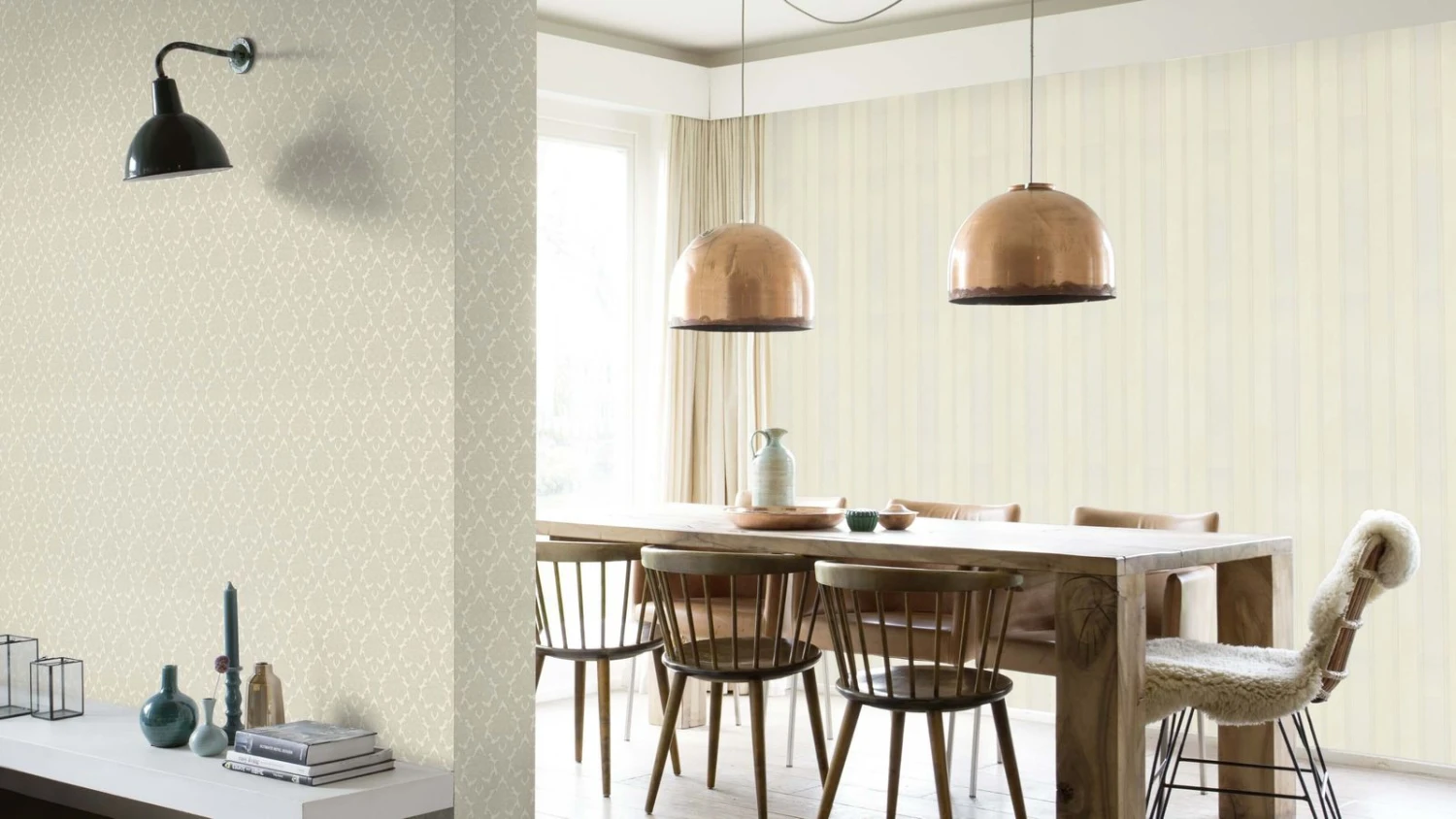 Tapete Vlies Rasch Blockstreifen Weiß Grau Gold 421026 3 Tapete Vlies Rasch Blockstreifen Weiß Grau Gold 421026 – Bild 3