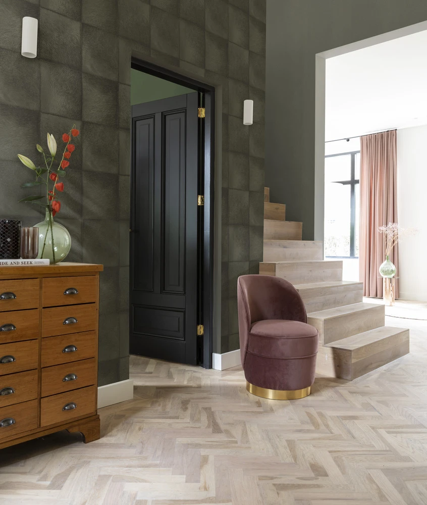 Tapete Vlies Rasch Fell Struktur Schwarz-grün 418668 5 Tapete Vlies Rasch Fell Struktur Schwarz-grün 418668 – Bild 5