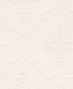 Tapete Vlies Barock Stuck Weiß Metallic Rasch Textil 072265