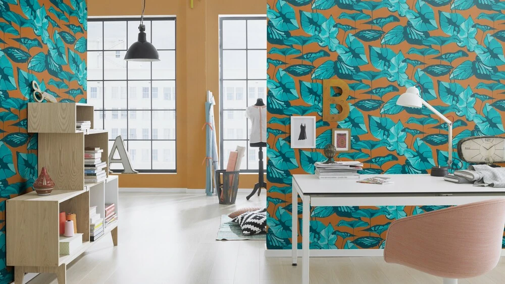 Tapete Vlies Rasch Uni Leinen Braun 531466 4 Tapete Vlies Rasch Uni Leinen Braun 531466 – Bild 4