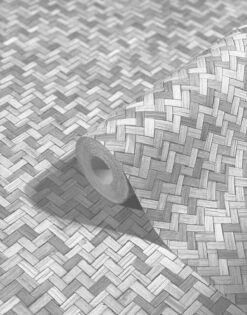 Tapete Vlies Rattan Bast Holz Grau 33314 7 Tapete Vlies Rattan Bast Holz Grau 33314 -A.S. Creation Verkaufsgeschäft Tapete Vlies Rattan Bast Holz grau 33314 63210599