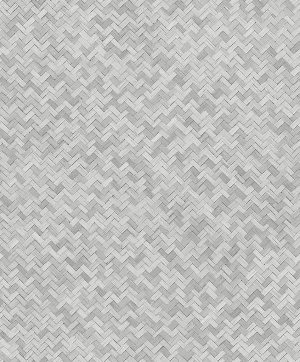 Tapete Vlies Rattan Bast Holz Grau 33314 2 Tapete Vlies Rattan Bast Holz Grau 33314 – Bild 2