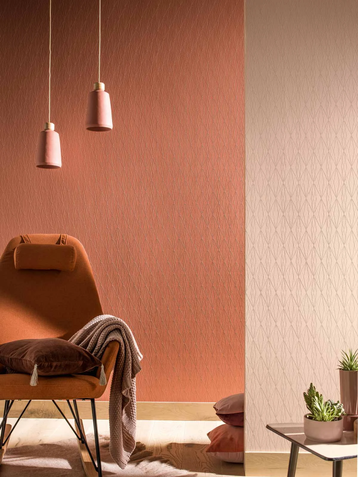 A.S. Creation Tapete Vlies Karo Grafik Hellrosa 36879-6 3 A.S. Creation Tapete Vlies Karo Grafik Hellrosa 36879-6 – Bild 3