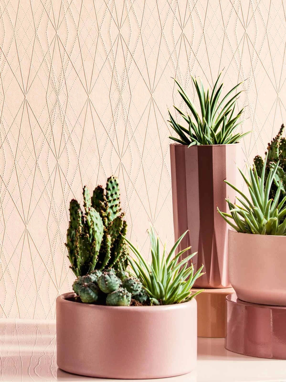 A.S. Creation Tapete Vlies Karo Grafik Hellrosa 36879-6 2 A.S. Creation Tapete Vlies Karo Grafik Hellrosa 36879-6 – Bild 2