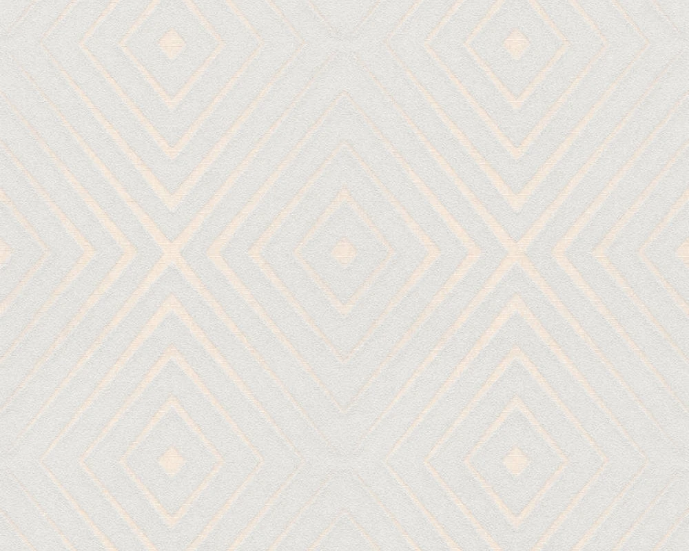 A.S. Creation Tapete Vlies Rauten Grafik Hellgrau Rosa Glanz 36785-4 1 A.S. Creation Tapete Vlies Rauten Grafik Hellgrau Rosa Glanz 36785-4