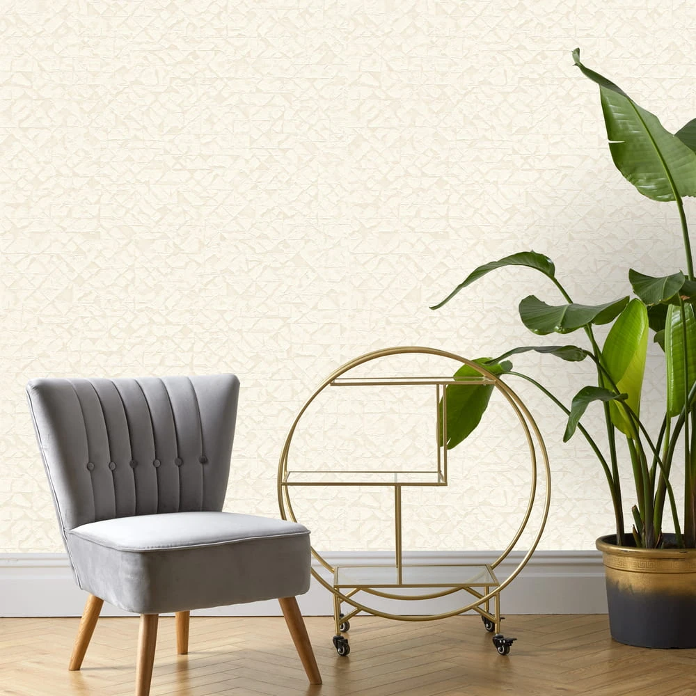 Tapete Vlies Rauten Grafisch Weiß Rasch 704327 4 Tapete Vlies Rauten Grafisch Weiß Rasch 704327 – Bild 4