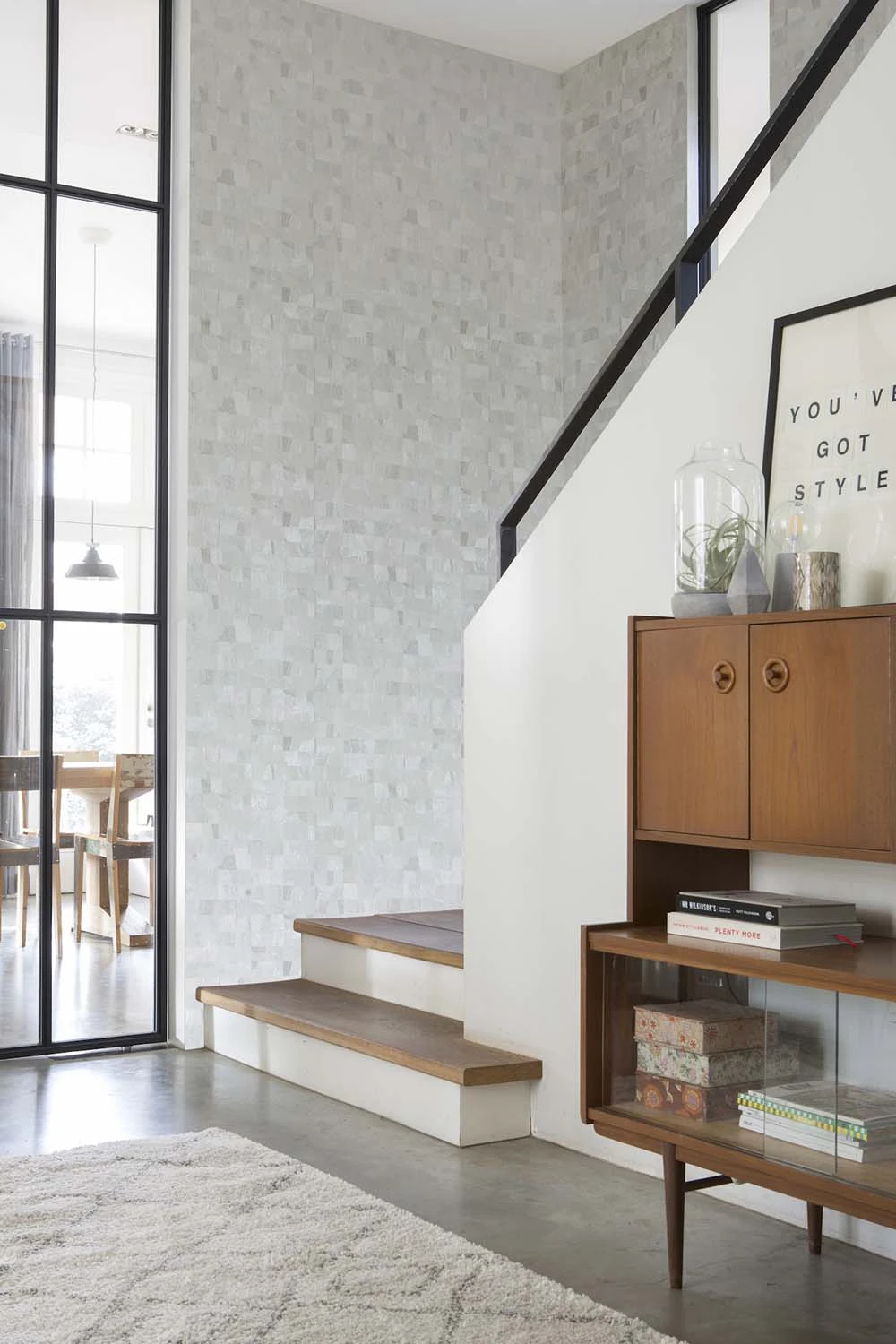 Tapete Vlies Stein Creme Grau Metallic Rasch Textil 229362 2 Tapete Vlies Stein Creme Grau Metallic Rasch Textil 229362 – Bild 2