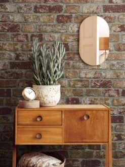 Tapete Vlies Steinmauer 3D Granulat Braun Brique 58409 -A.S. Creation Verkaufsgeschäft Tapete Vlies Steinmauer 3D Granulat braun Brique 58409 192117