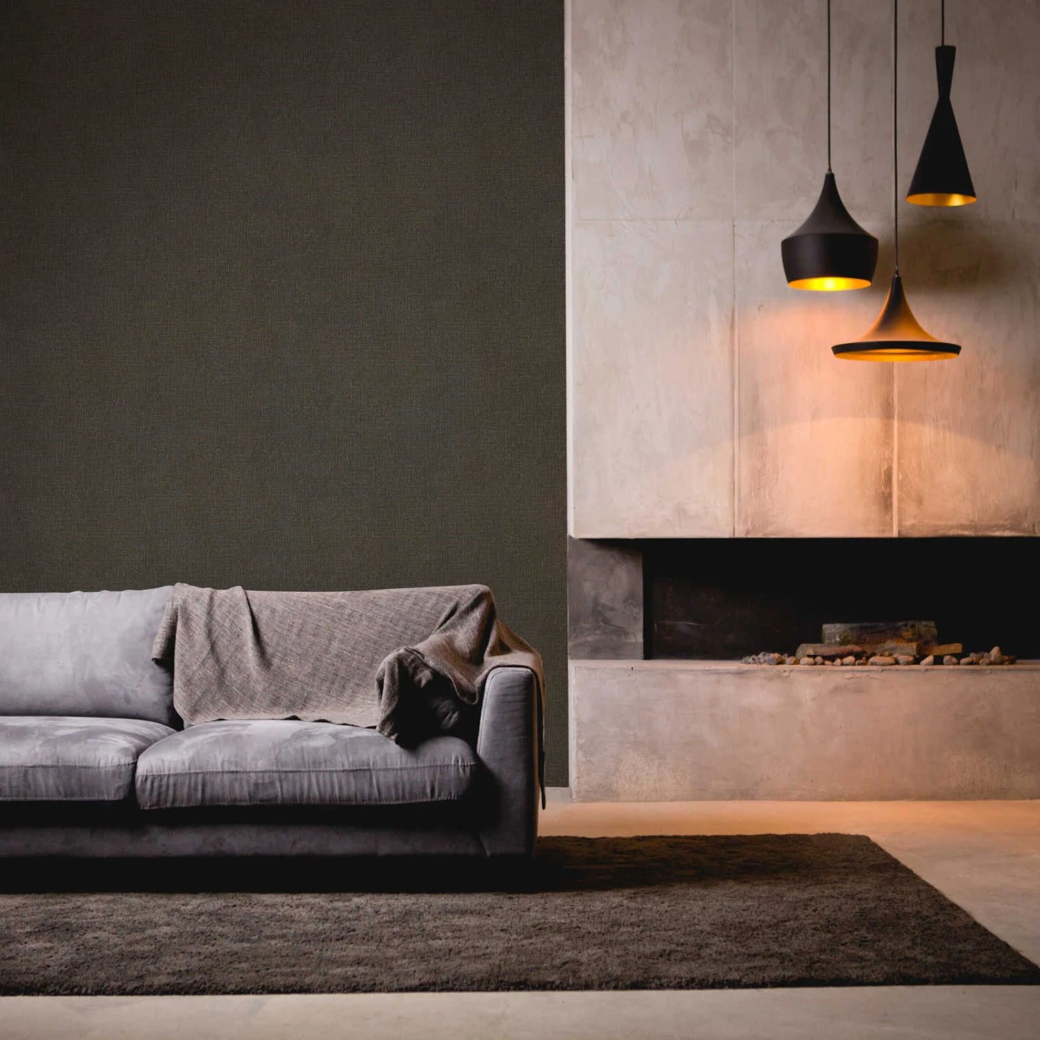 A.S. Creation Tapete Vlies Strukturiert Schwarz Gold 38694-2 4 A.S. Creation Tapete Vlies Strukturiert Schwarz Gold 38694-2 – Bild 4