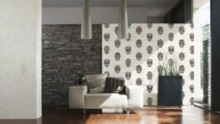 A.S. Creation Kindertapete Mandala Schmetterlinge Weiß Glanz 35816-1 -A.S. Creation Verkaufsgeschäft Tapete Vlies Tropen Floral Pop Art creme weiss M 1