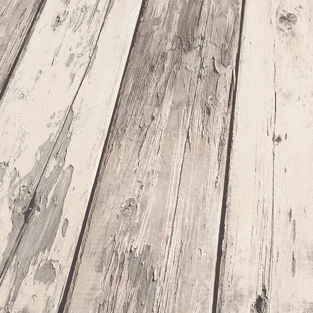 Tapete Vlies Vintage Holz-Optik Beige Creme 10200-11 4 Tapete Vlies Vintage Holz-Optik Beige Creme 10200-11 – Bild 4