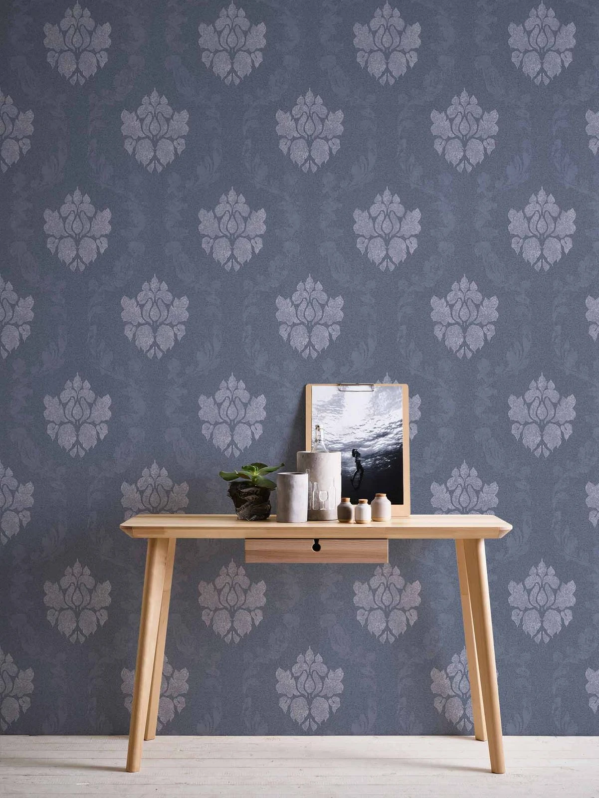 A.S. Creation Tapete Vlies Dunkelgrau Barock 37552-2 | 375522 5 A.S. Creation Tapete Vlies Dunkelgrau Barock 37552-2 | 375522 – Bild 5