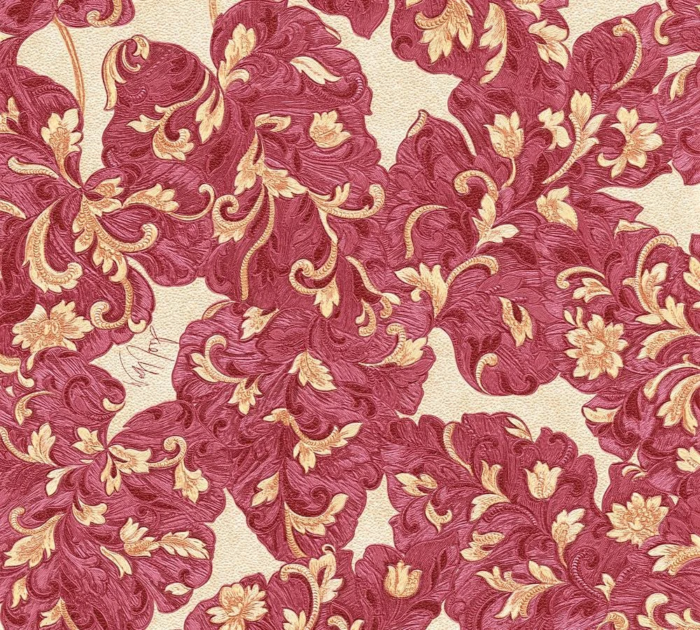 Wolfgang Joop Tapete Ranken Rot-violett Glanz 33869-5 1 Wolfgang Joop Tapete Ranken Rot-violett Glanz 33869-5