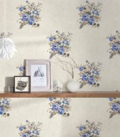 A.S. Creation Tapete Vlies Blumenstrauß Creme Braun Blau 37225-2 9 A.S. Creation Tapete Vlies Blumenstrauß Creme Braun Blau 37225-2 -A.S. Creation Verkaufsgeschäft Tapete aus Vlies 37225 2 Blumenstrauss creme braun blau 63202964 3