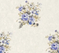 A.S. Creation Tapete Vlies Blumenstrauß Creme Braun Blau 37225-2 7 A.S. Creation Tapete Vlies Blumenstrauß Creme Braun Blau 37225-2 -A.S. Creation Verkaufsgeschäft Tapete aus Vlies 37225 2 Blumenstrauss creme braun blau 63202964 4