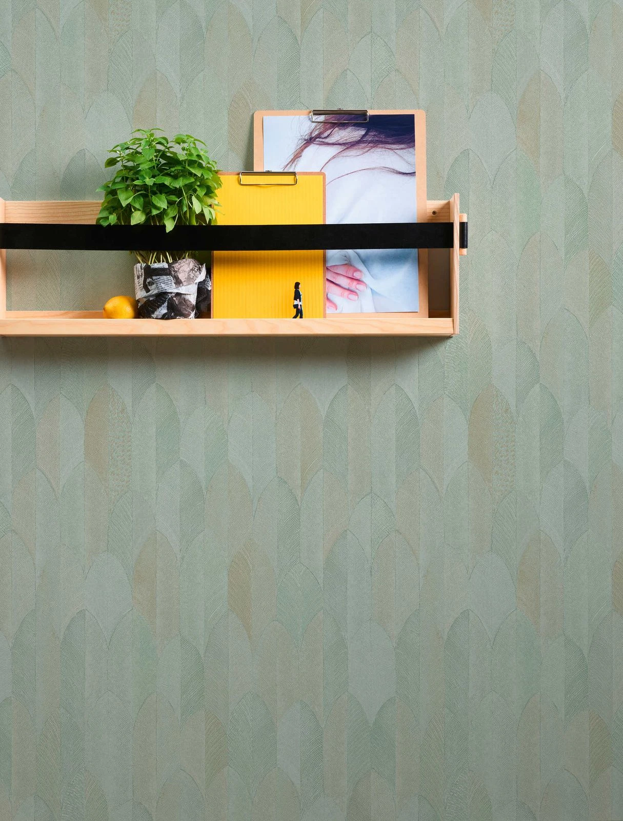 A.S. Creation Tapete Vlies Feder-Motiv Grau Grün Braun 37373-4 5 A.S. Creation Tapete Vlies Feder-Motiv Grau Grün Braun 37373-4 – Bild 5