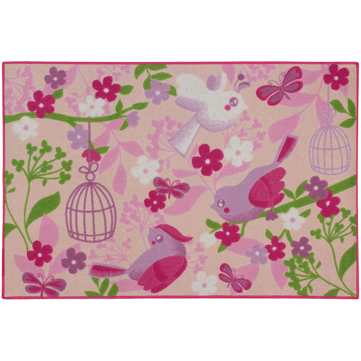 Teppich Kinderteppich Birds Of Paradise 80x120 Cm Pink Rosa 1 Teppich Kinderteppich Birds Of Paradise 80x120 Cm Pink Rosa