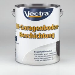 Vectra Garagenbodenfarbe Grau Seidenmatt 5l