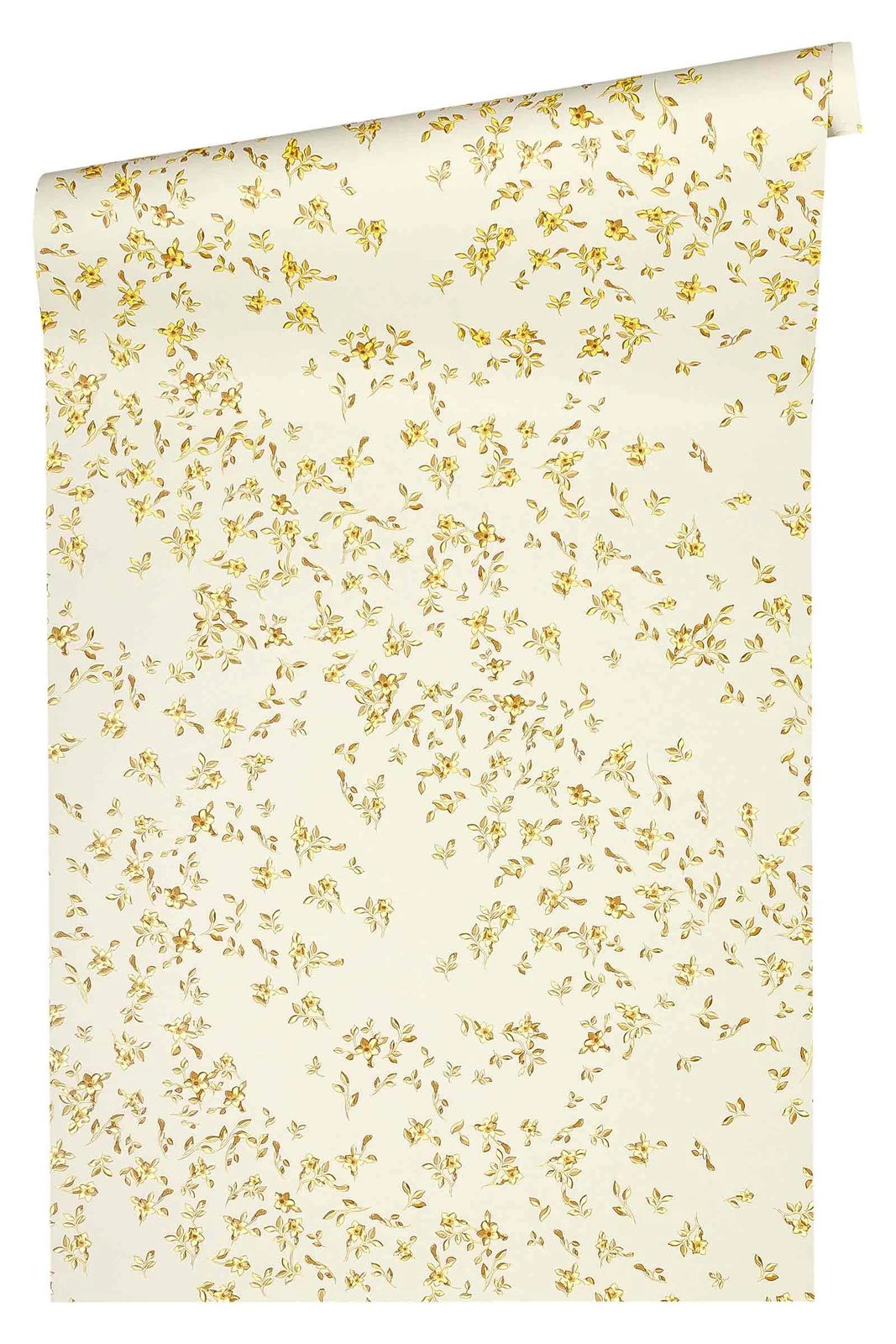 Versace Home Tapete Blumen Creme-weiß Gold Glanz 935855 3 Versace Home Tapete Blumen Creme-weiß Gold Glanz 935855 – Bild 3