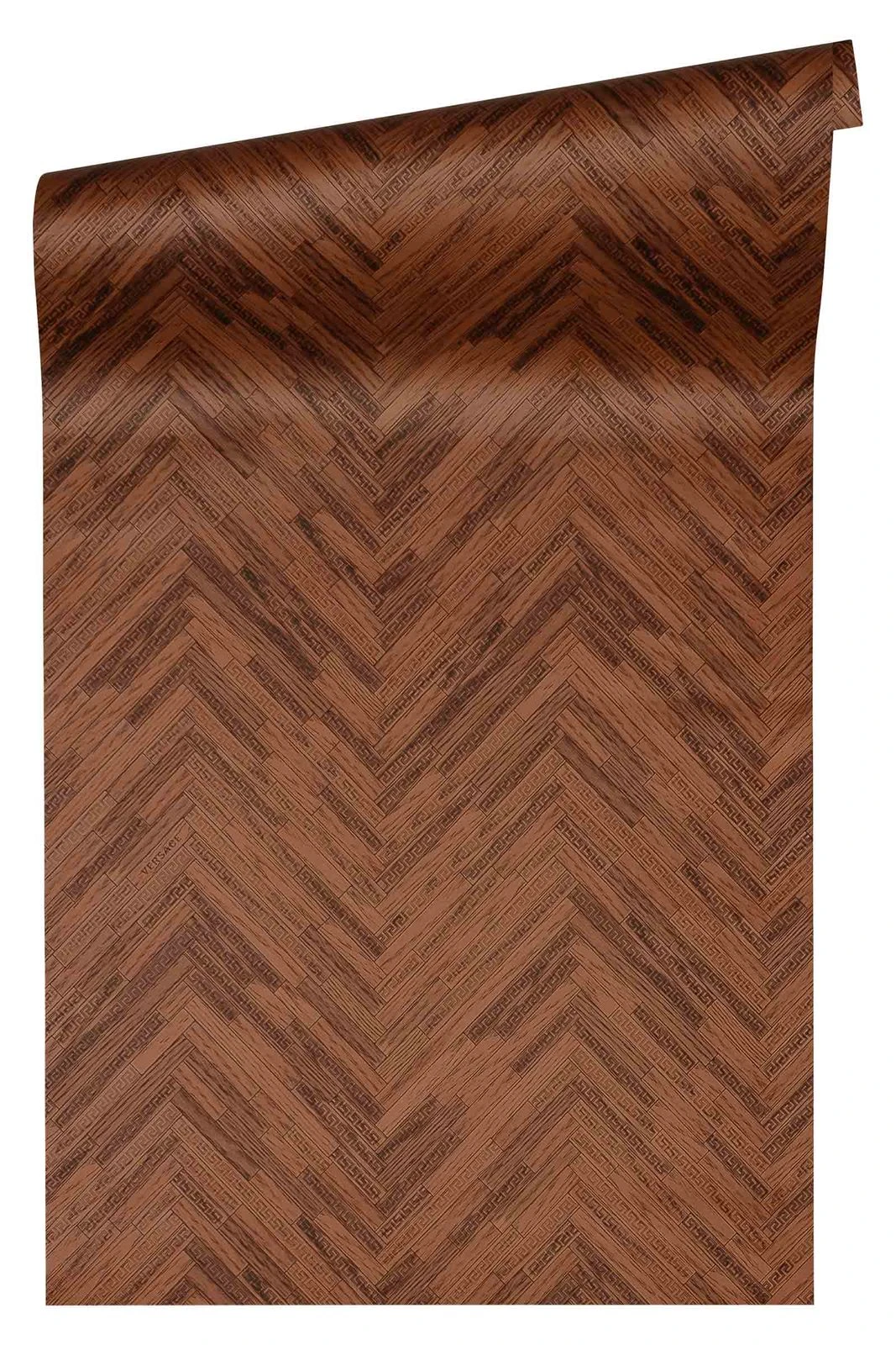 Versace Home Tapete Fischgrät Rot-braun Glanz 370513 3 Versace Home Tapete Fischgrät Rot-braun Glanz 370513 – Bild 3