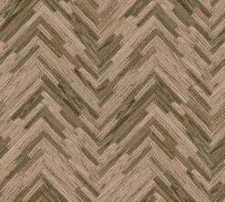 Versace Home Tapete Fischgrät Braun Beige Glanz 370512