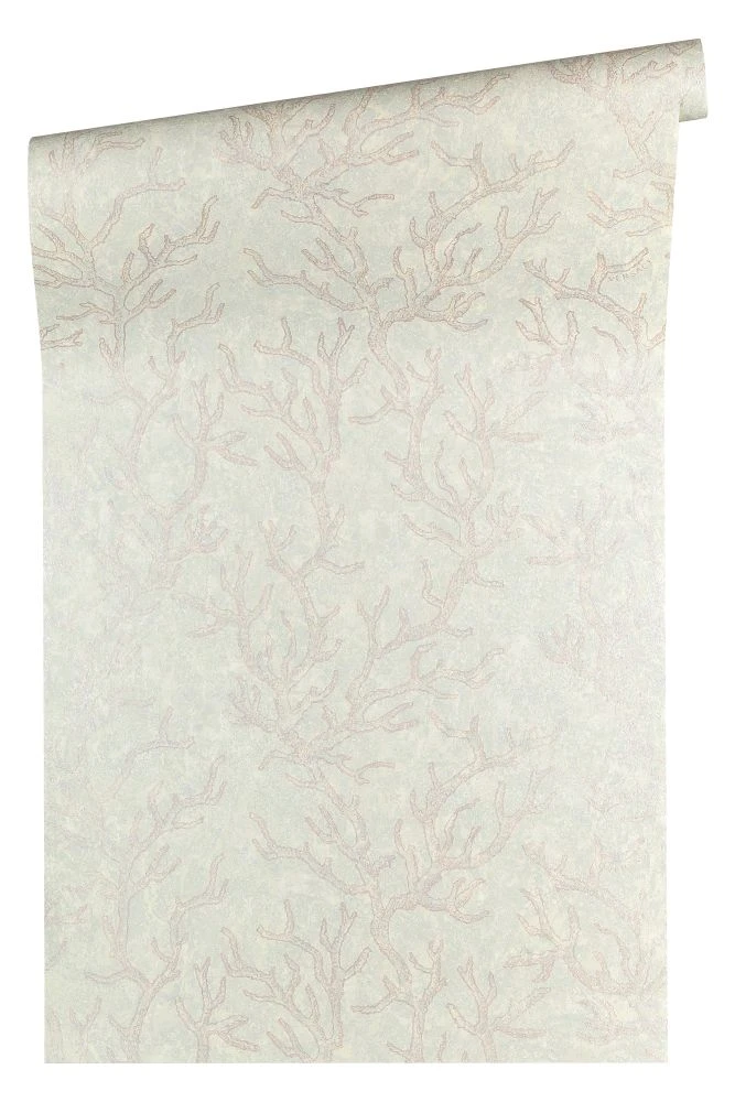 Versace Home Tapete Korallen Flieder Weiß Glanz 34497-4 2 Versace Home Tapete Korallen Flieder Weiß Glanz 34497-4 – Bild 2