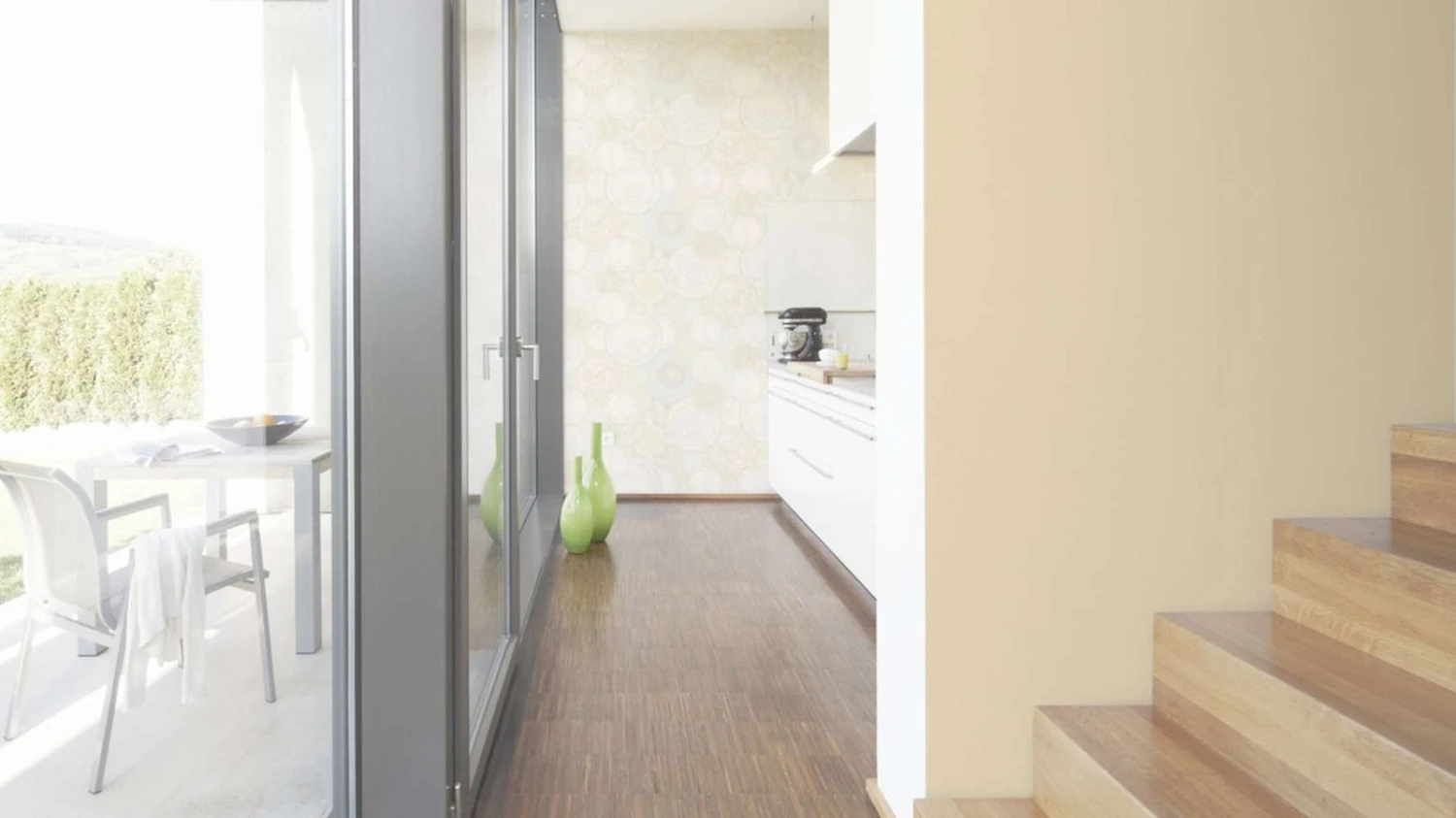 Versace Home Tapete Textil Beige-gold Glitzer 34327-5 3 Versace Home Tapete Textil Beige-gold Glitzer 34327-5 – Bild 3