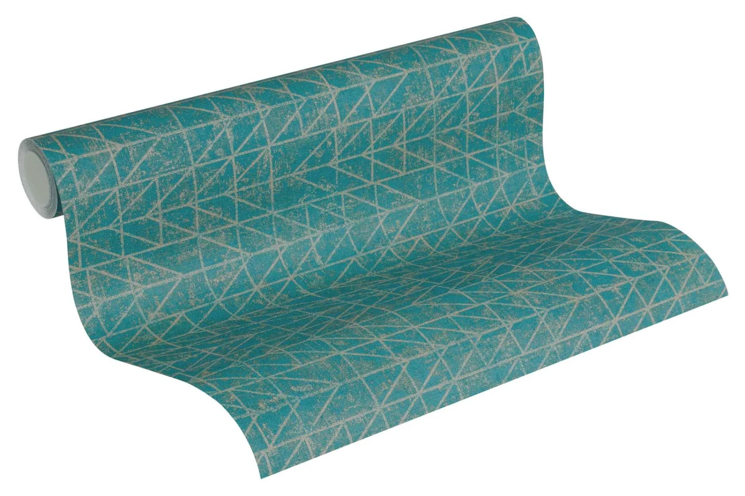 A.S. Creation Vinyltapete Ethno Zick-Zack Blau Kupfer 37174-4 3 A.S. Creation Vinyltapete Ethno Zick-Zack Blau Kupfer 37174-4 – Bild 3