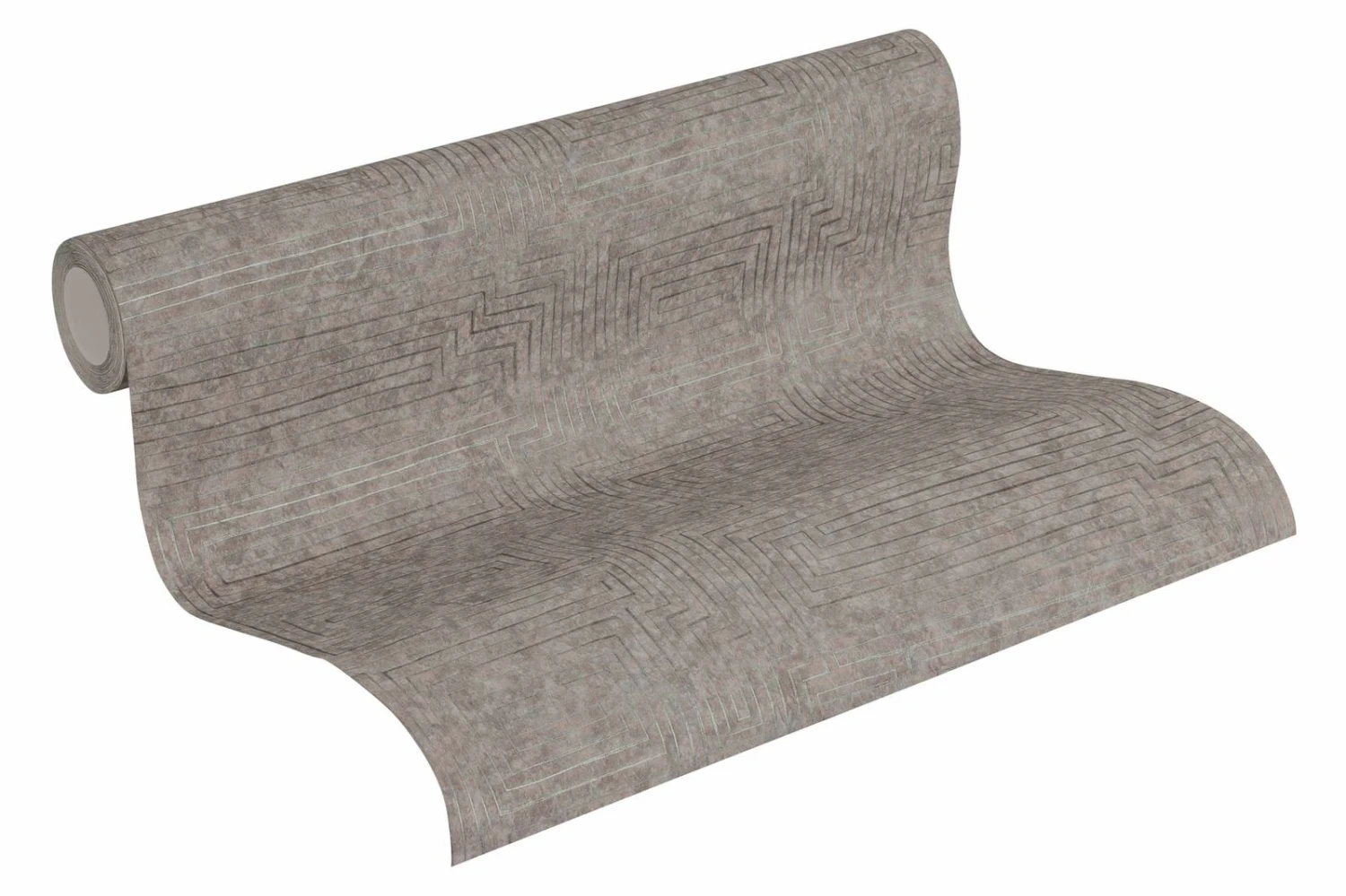 A.S. Creation Vinyltapete Grafisch Modern Braun Silber 37171-1 3 A.S. Creation Vinyltapete Grafisch Modern Braun Silber 37171-1 – Bild 3