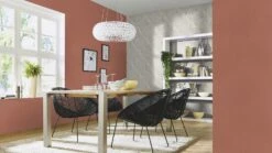 Vlies Tapete Design Meliert Rot Türkis Erismann 5414-13 -A.S. Creation Verkaufsgeschäft Vlies Tapete Design Meliert rot tuerkis Erismann 5