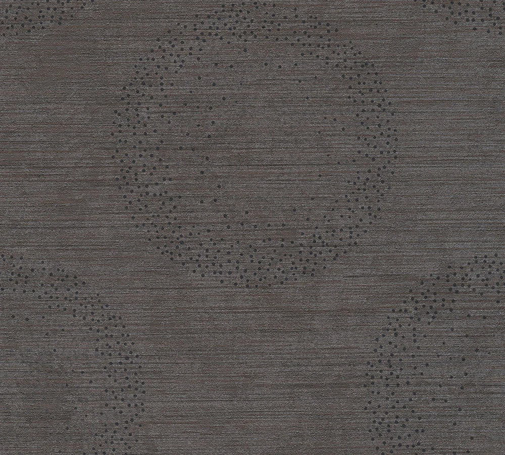 Vlies Tapete Meliert Kreise Dunkelbraun Livingwalls 36005-2 1 Vlies Tapete Meliert Kreise Dunkelbraun Livingwalls 36005-2