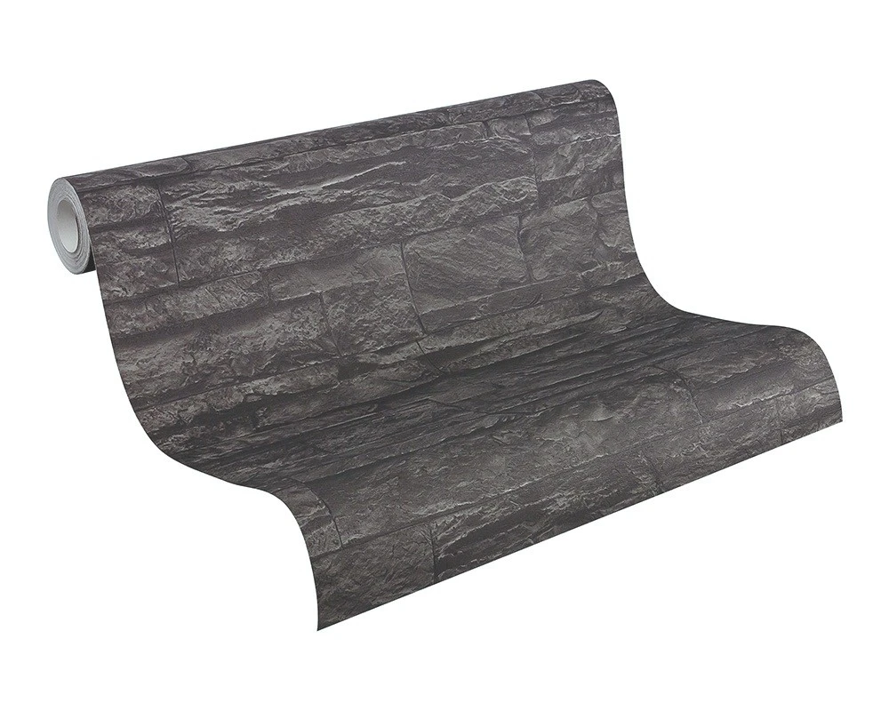 A.S. Creation Vlies Tapete Steinoptik Schwarz AS Creation 7071-23 3 A.S. Creation Vlies Tapete Steinoptik Schwarz AS Creation 7071-23 – Bild 3