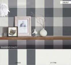 Vlies Tapete Uni Weiß Hygge Livingwalls 2117-98 -A.S. Creation Verkaufsgeschäft Vlies Tapete Uni weiss Hygge livingwalls 2117 98 11305 4