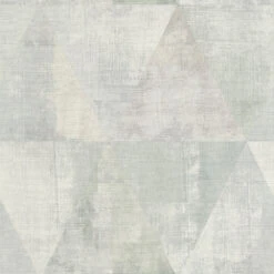 Vlies Tapete Used Dreiecke Grau Graugrün Rasch 410952