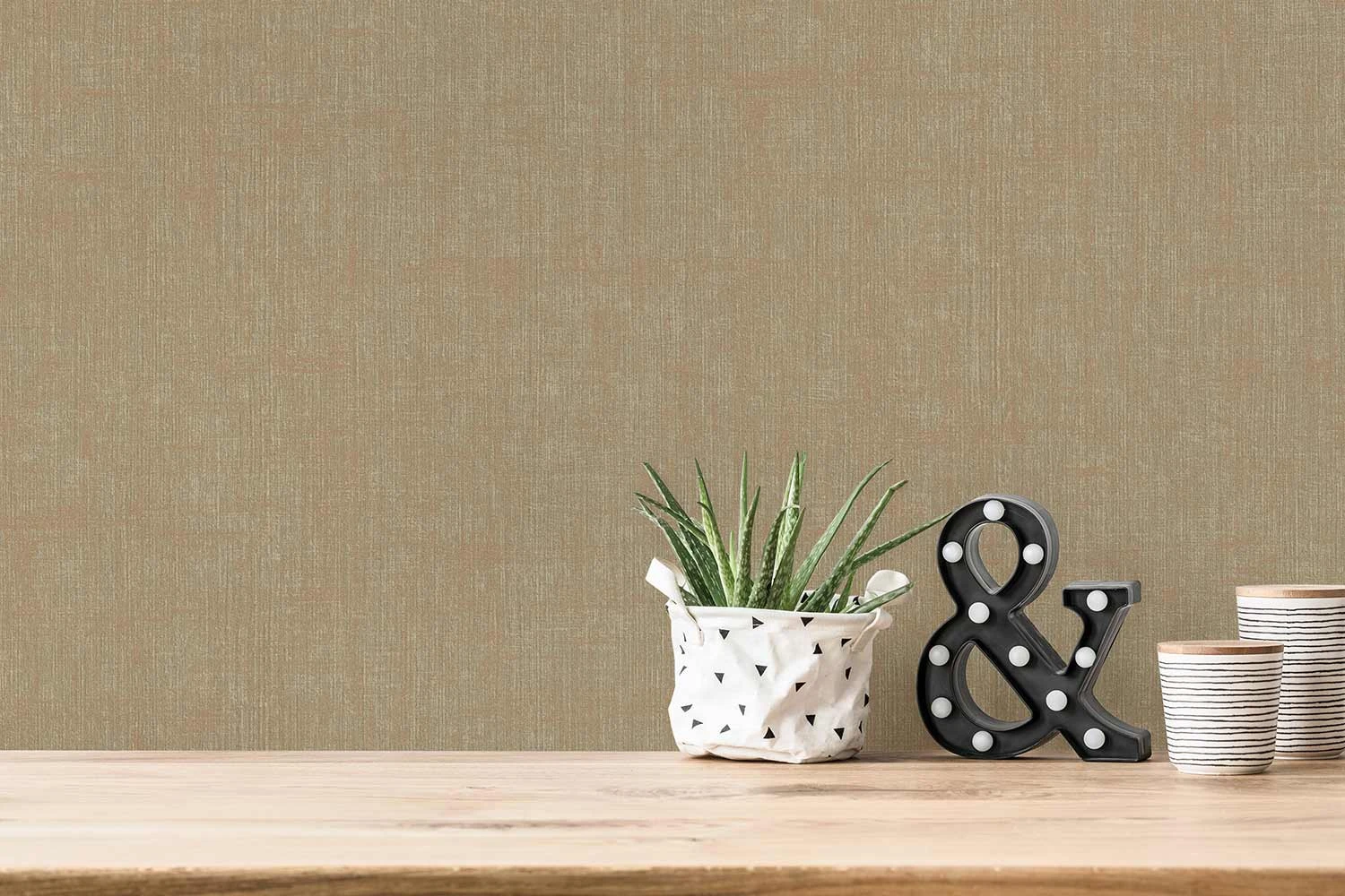 A.S. Creation Tapete Vlies Gold Beige Uni Meliert 385967 AS Geo Effect 4 A.S. Creation Tapete Vlies Gold Beige Uni Meliert 385967 AS Geo Effect – Bild 4