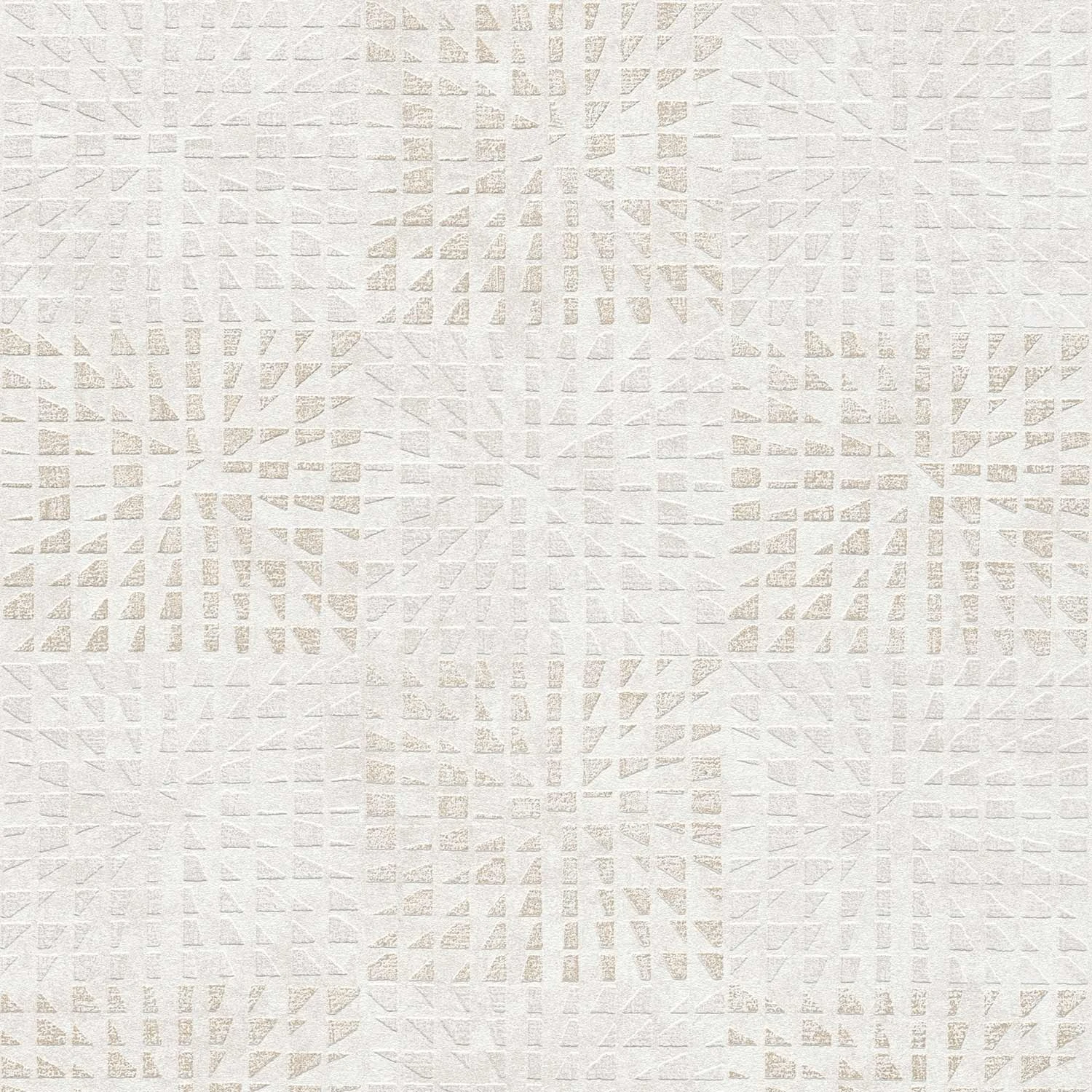 A.S. Creation Tapete Vlies Weiss Beige Grafik 383521 AS Geo Effect 1 A.S. Creation Tapete Vlies Weiss Beige Grafik 383521 AS Geo Effect