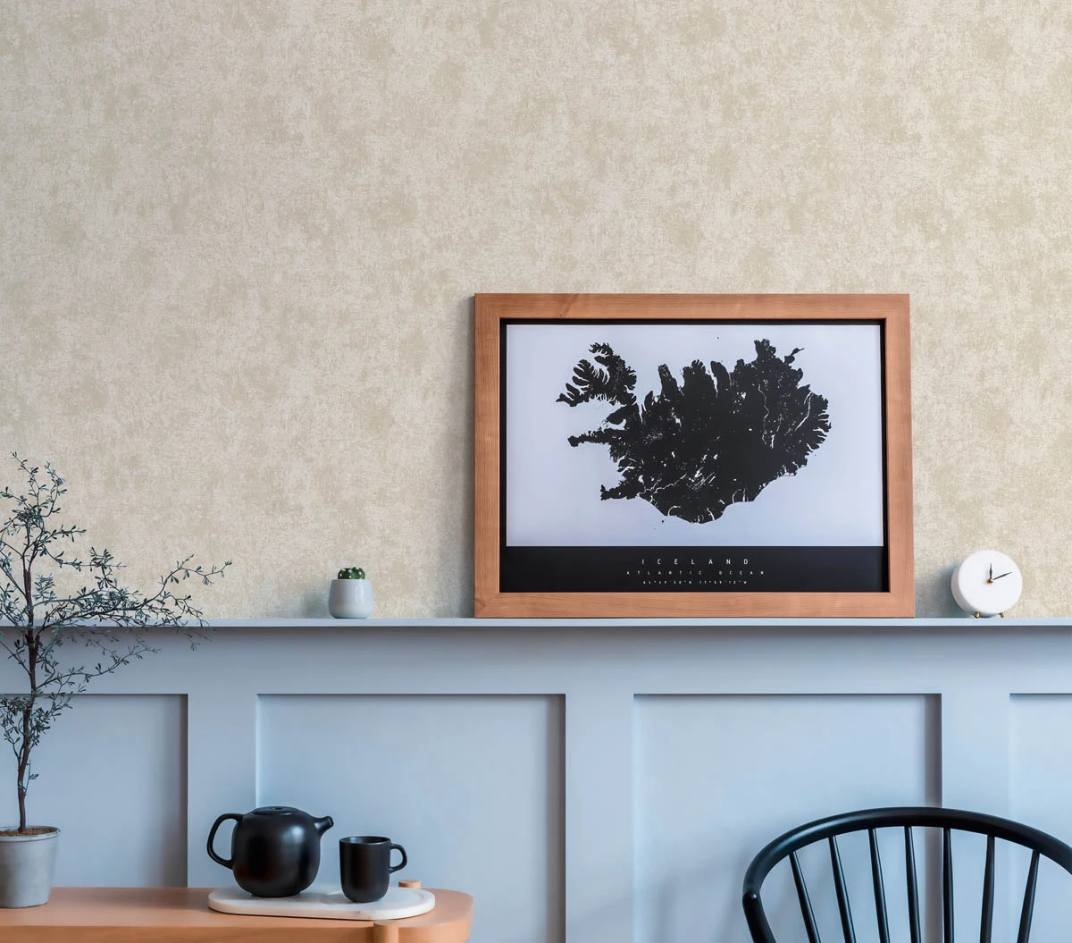 A.S. Creation Vliestapete Putzoptik Shabby Creme Silber Metallic 38969-5 6 A.S. Creation Vliestapete Putzoptik Shabby Creme Silber Metallic 38969-5 – Bild 6