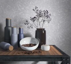 Vliestapete Grau Putz Optik Uni Marburg 34155 -A.S. Creation Verkaufsgeschäft Vliestapete Grau Putz Optik Uni Marburg 34155 63214885 2