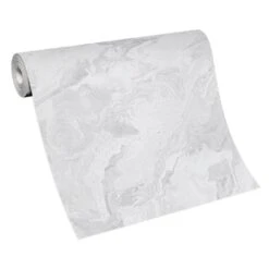 Vliestapete Marmor Optik Weiß Silber Metallic 10318-14 -A.S. Creation Verkaufsgeschäft Vliestapete Marmor Optik Weiss Silber Metallic 10318 14 63216224 2