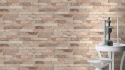 Tapete Vlies Stein-Optik Ziegelstein 3D Beige Rasch 475159 -A.S. Creation Verkaufsgeschäft Vliestapete Rasch Ziegelstein 3D beige creme 47515