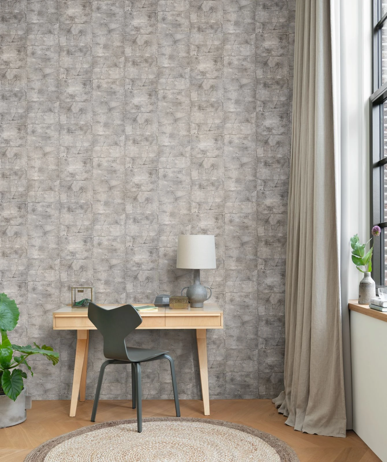 Vliestapete Steintapete Mauer Grau 520156 Rasch 2 Vliestapete Steintapete Mauer Grau 520156 Rasch – Bild 2